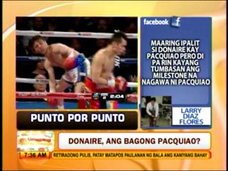 Punto por Punto: Donaire - Ang Bagong Pacquiao?
