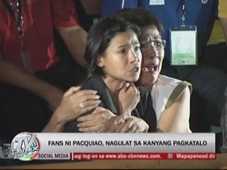 Fans shocked after Pacquiao-Marquez match