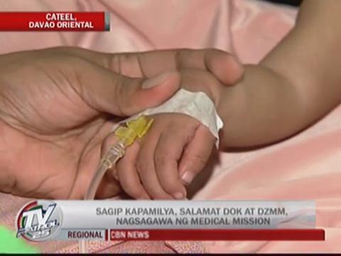 ABS-CBN, DZMM conduct medical mission in Cateel