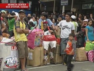 Province-bound buses fully booked