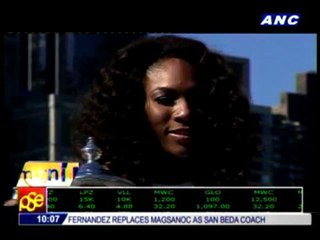 Télécharger la video: Serena aims to be oldest No. 1 in women's tennis