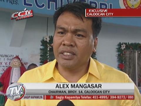 Suspects caught on video shooting man in Caloocan