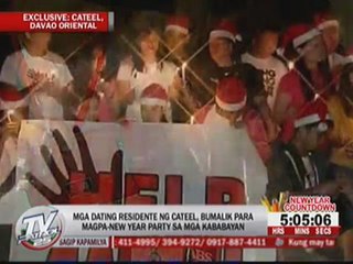 EXCL: Cateel residents celebrate New Year party