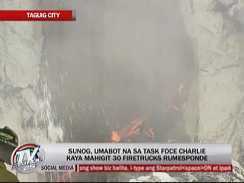 Fire hits two factories in Taguig