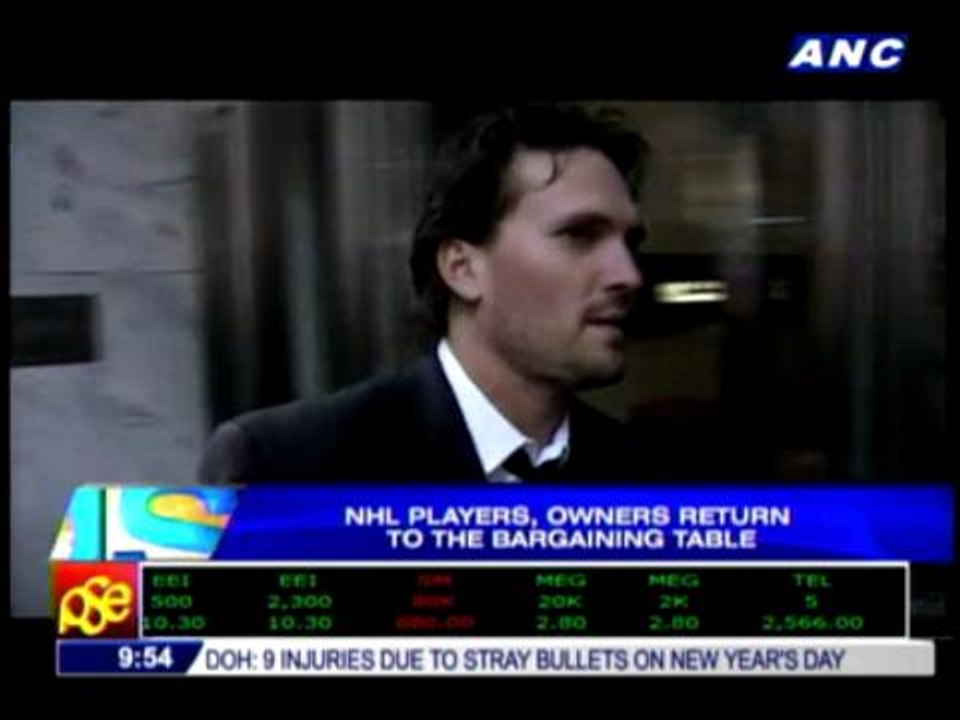 NHL players, owners return to the bargaining table