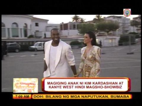 Kardashian, Kanye won't let baby join showbiz