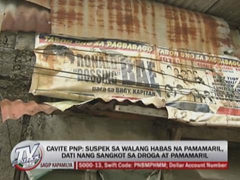Cavite gunman tagged in other drug, shooting cases