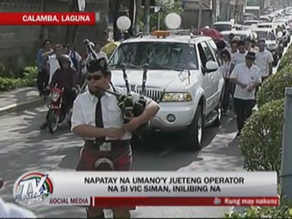 Alleged jueteng operator in Quezon 'shootout' laid to rest