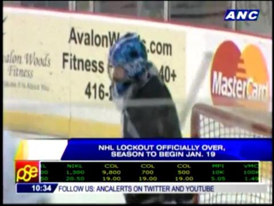 NHL lockout officially over