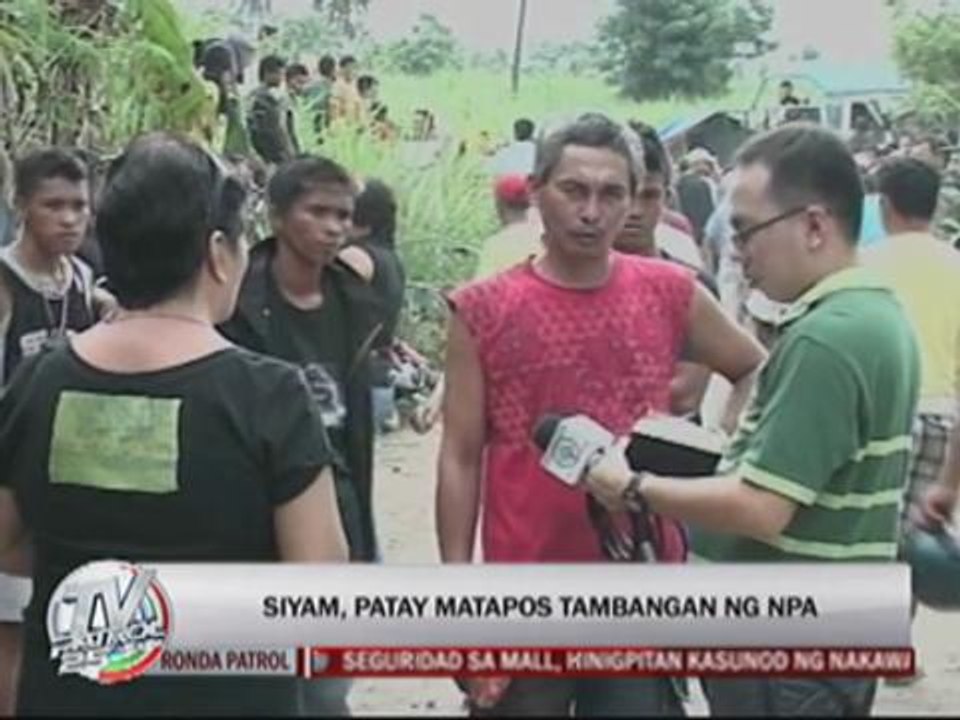9 dead in NPA attack
