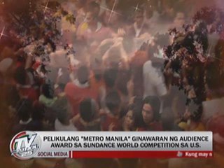 ‘Metro Manila’ cited in Sundance