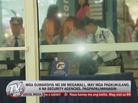 Mall guards made to explain security lapse