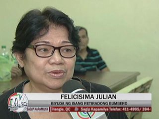 Some retired firemen still waiting for their pension