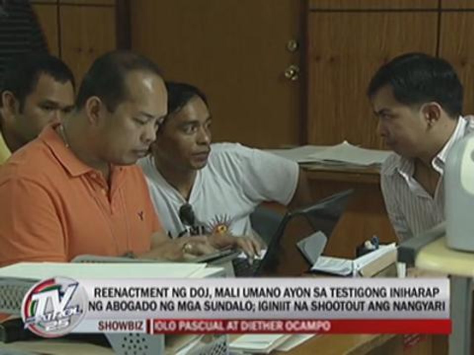 Soldiers' witness says what happened in Atimonan was a shootout