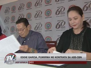 Eddie Garcia now officially a Kapamilya