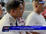 Mall security guards to undergo 5-day course with PNP