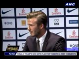 Beckham joins Paris Saint-Germain for 5 months