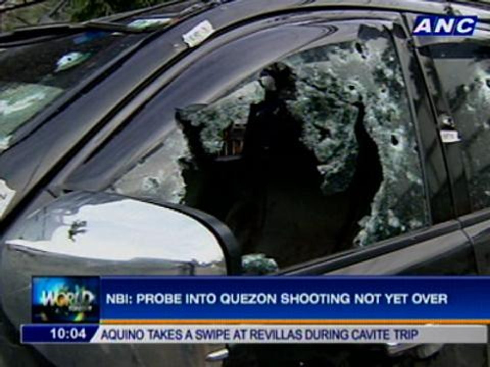 NBI: Probe into quezon shooting not yet over