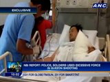 NBI report: Police, soldiers used excessive force in Quezon shooting