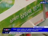 FDA warns public vs whitening products with high mercury levels