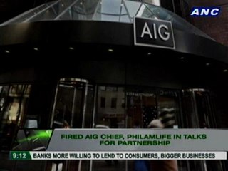 Fired AIG chief, Philamlife in talks for partnership