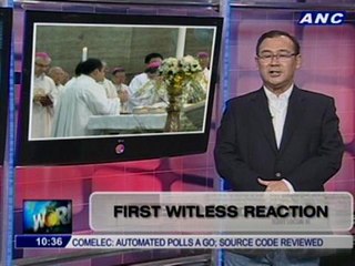 Teditorial: First Witless Reaction