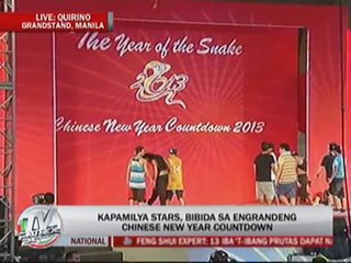 Kapamilya singers join Chinese New Year countdown