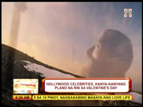 Hollywood stars share Valentine plans