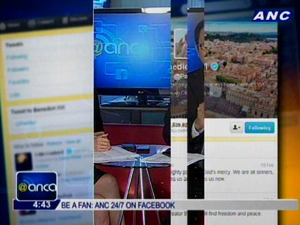 Pope resignation spawn tweets, jokes online