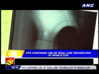 Goal-line technology to be used at World Cup