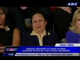 Obama honors Filipina nurse during State of the Union Address