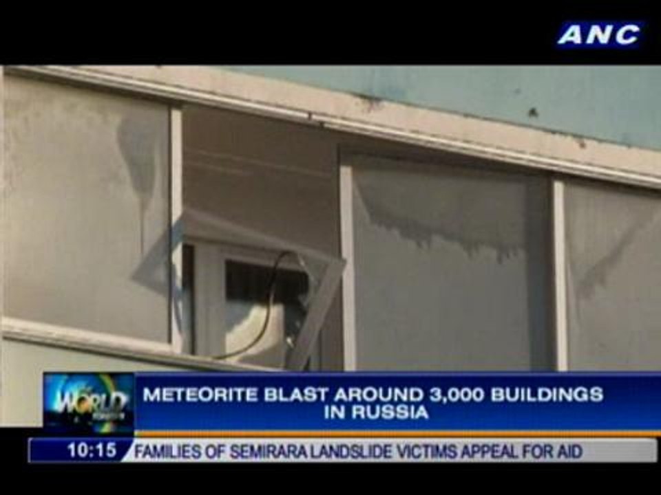 Over 1,000 injured in Russia after meteorite blast
