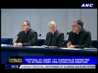 Cardinals arrive in Rome for pre-conclave meeting
