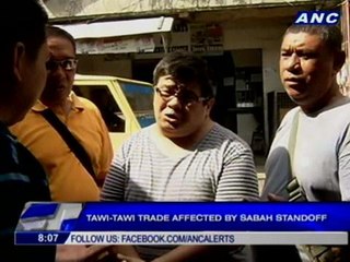 Tawi-tawi trade affected by Sabah standoff
