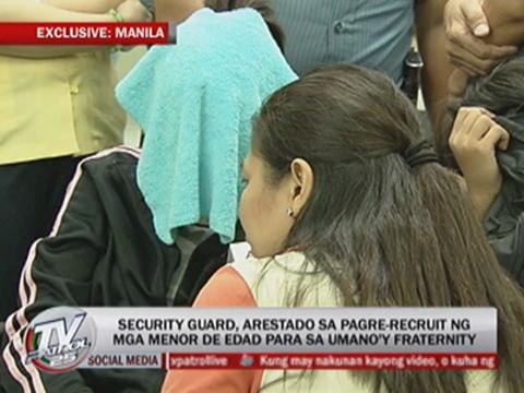 EXCL: Guard recruits minors for pseudo-fraternity