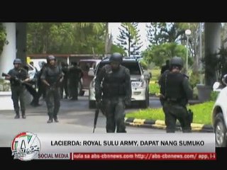 Palace to Kiram group: Surrender now