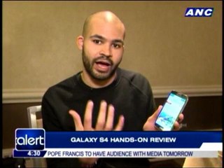 Samsung Galaxy S4- A hands-on review