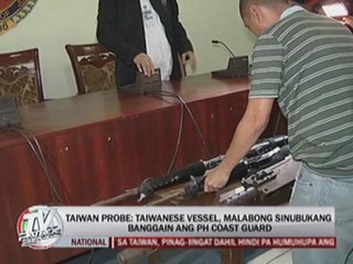 Taiwan: Fishing boat did not try to ram PH ship