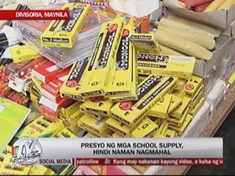 Divisoria price guide: School supplies