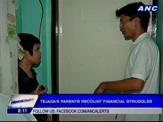 Tejada's parents recount financial struggles