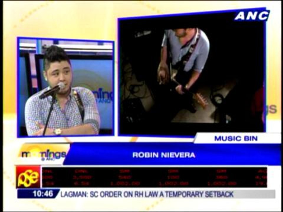 Robin Nievera performs songs from new album