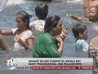 Download Video: Marc Logan reports: Swimming in Manila Bay