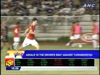 Azkals 'in driver's seat' vs Turkmenistan