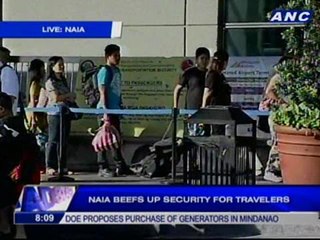 NAIA beefs up security for travelers