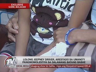 EXCL: 'Lolo' jeepney driver arrested for child abuse