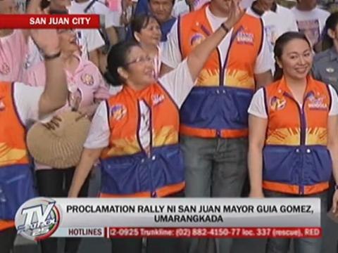 UNA senatorial bets back Guia Gomez