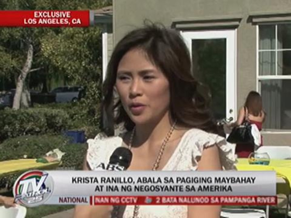EXCL: Krista Ranillo more at peace in US - video Dailymotion
