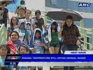 PAGASA: Temperature still within normal range