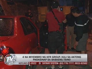 Alleged kidnappers 'caught in the act'