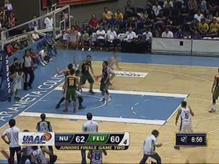 VOD FINALS GAME 2 JRS: FEU vs NU  - October 14 2012